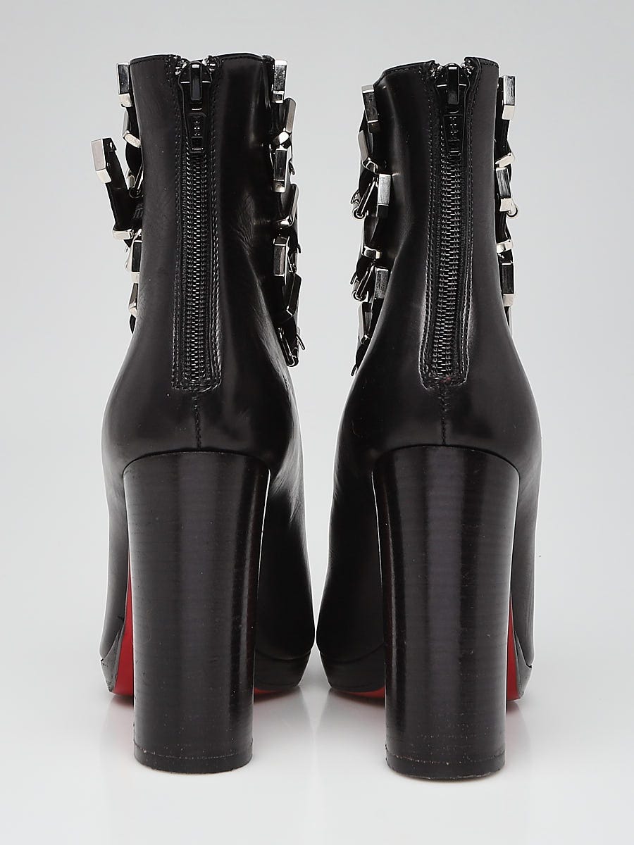 Christian Louboutin, Bibooty 100 stretch leather boots