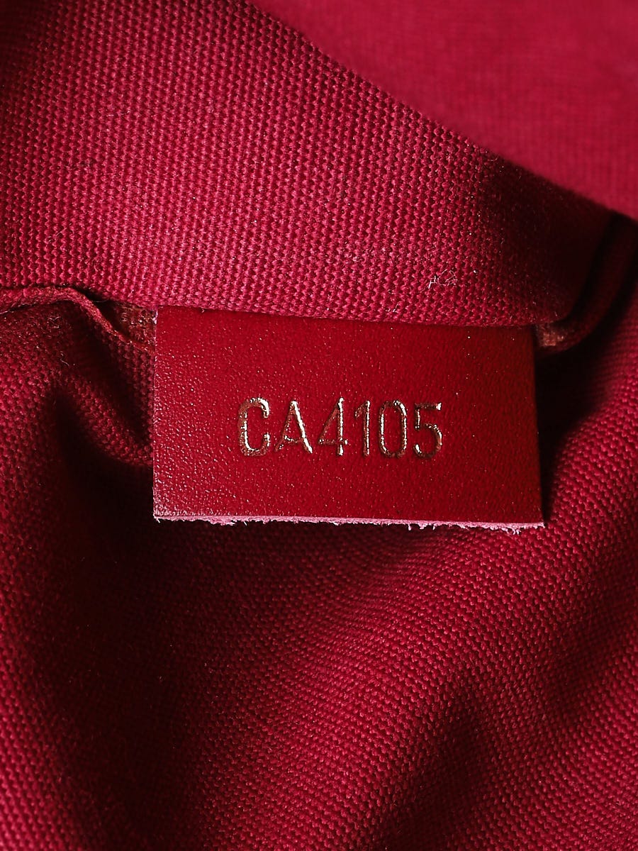 Louis Vuitton Montaigne Bb Vernis Leather Tote Shoulder Bag Magenta