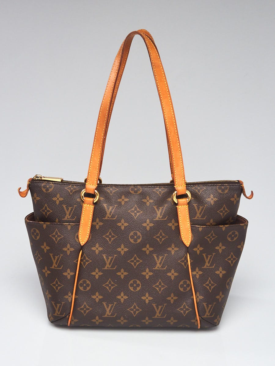 LOUIS VUITTON Totally PM Monogram Canvas Shoulder Bag Brown