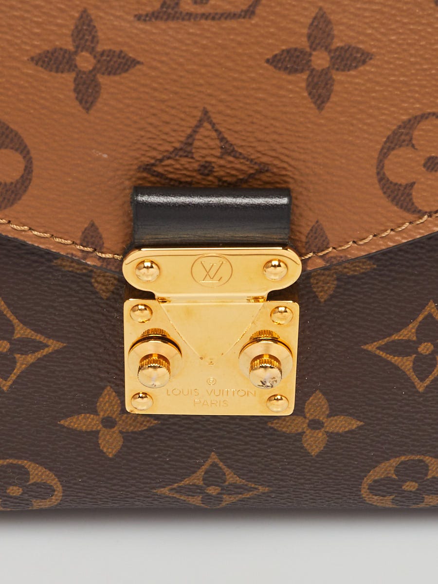 Louis Vuitton Pochette Metis, Reverse Monogram, Preowned in Box WA001