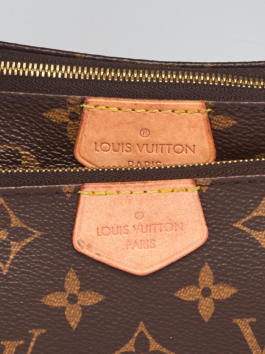 Pre-owned Louis Vuitton Rose Clair Nylon Multi Pochette