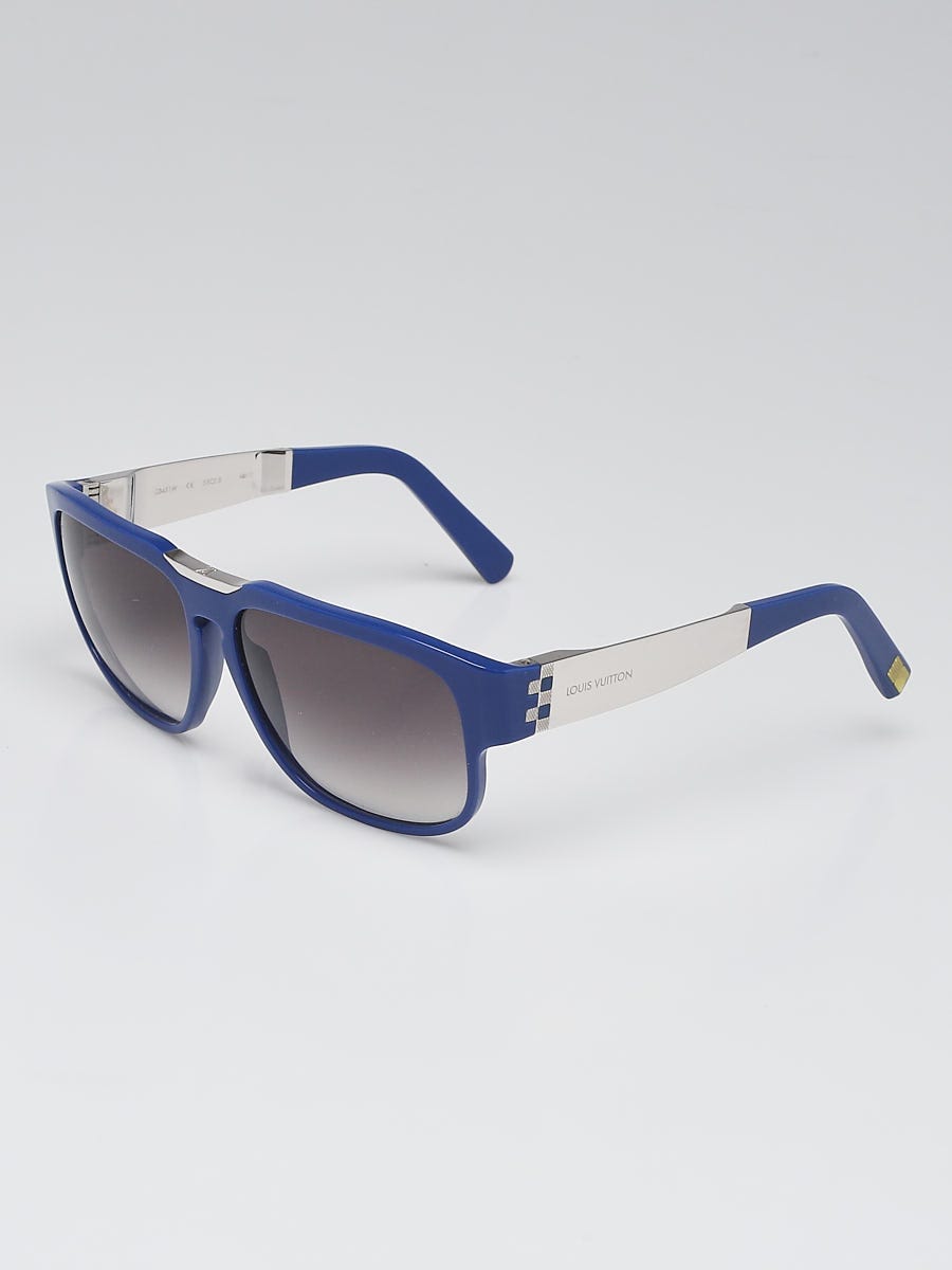 Louis Vuitton Blue Acetate Frame Attirance Sunglasses Z0431W