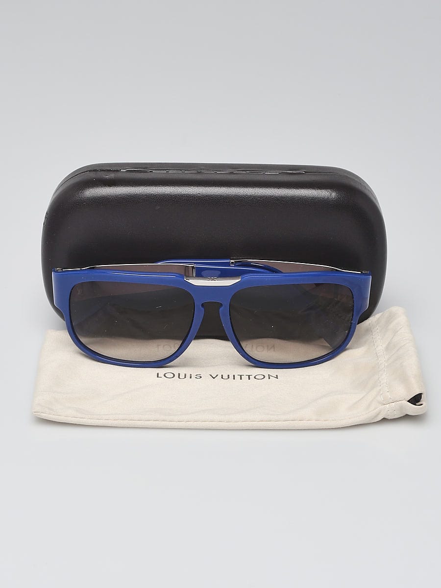 Louis Vuitton Blue Acetate Frame Attirance Sunglasses Z0431W - Yoogi's  Closet