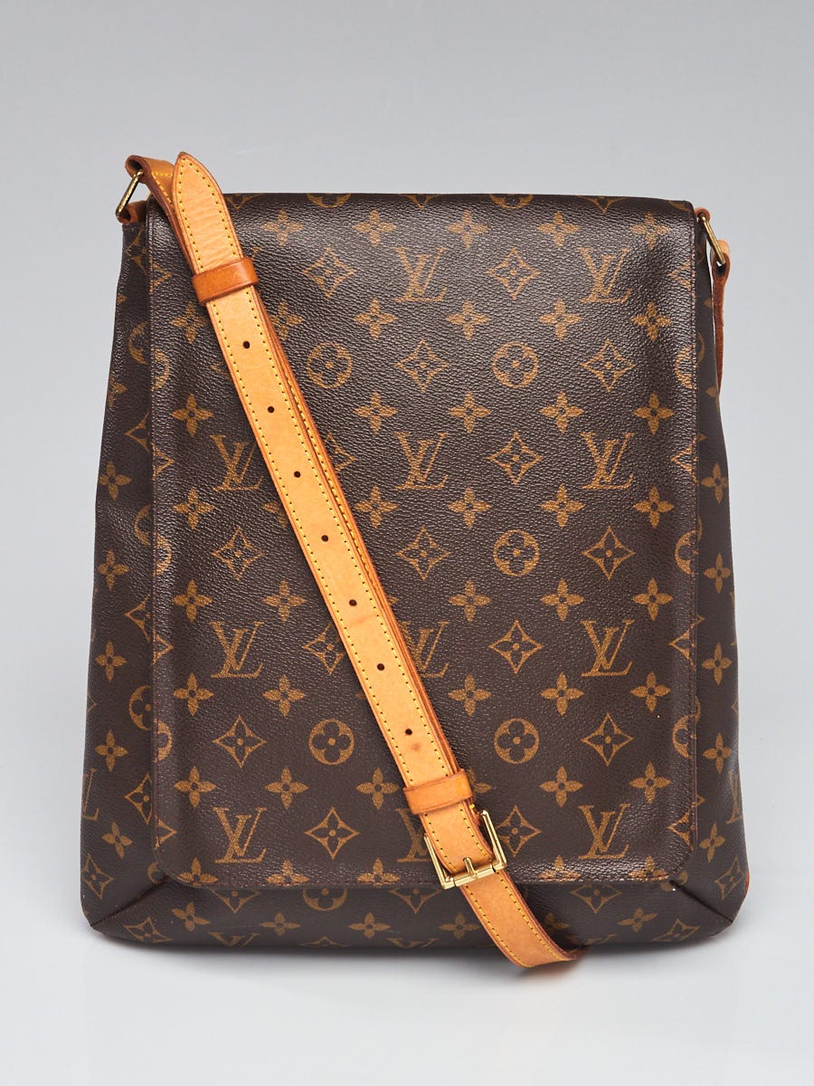 Large Brown Louis Vuitton Bag w/ Strap