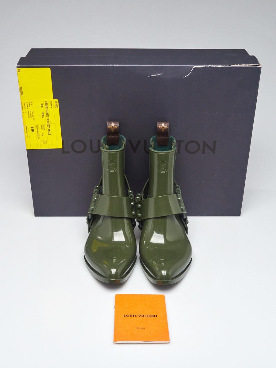 Louis Vuitton, Shoes, Rhapsody Lv Boots Brand New In Box