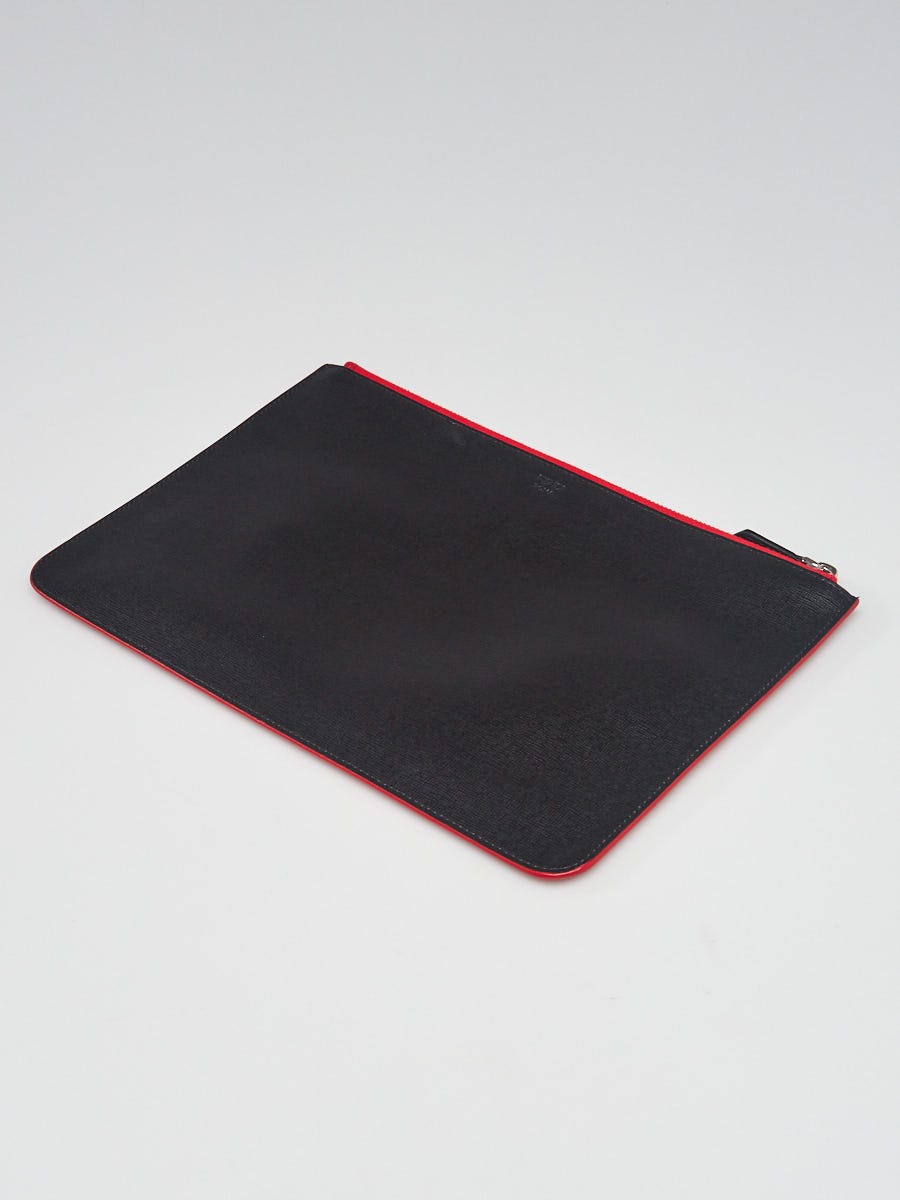 Fendi Monster Leather Clutch Bag (SHG-28772) – LuxeDH