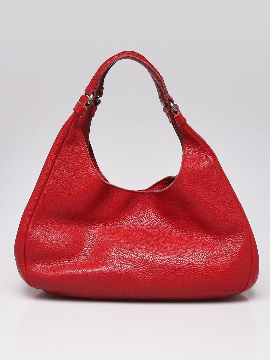 Bottega Veneta Grey Intrecciato Woven Nappa Leather Large Veneta Hobo Bag -  Yoogi's Closet