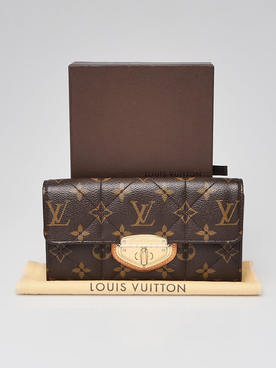 Louis Vuitton Limited Edition Monogram Canvas Etoile Eugenie Wallet On Chain