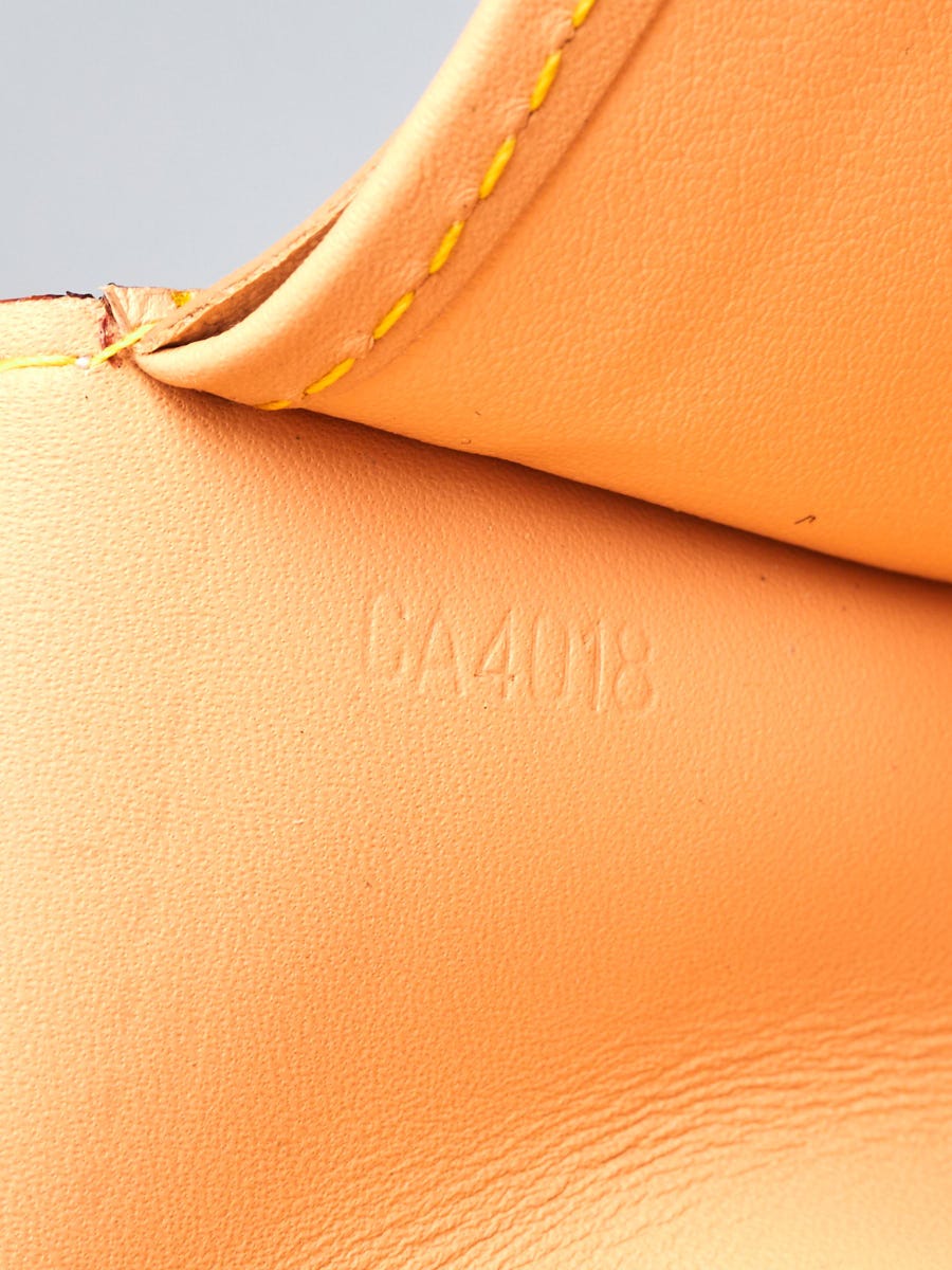 Louis Vuitton Sarah Long Wallet - Monogram Multicolore Orange