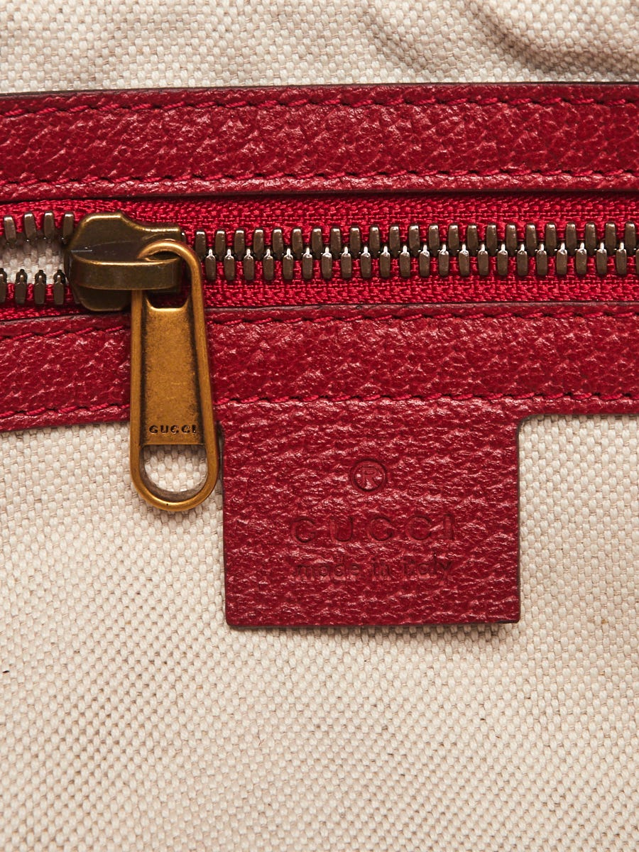 New Gucci Baiadero Striped Belt Bag Clutch Large