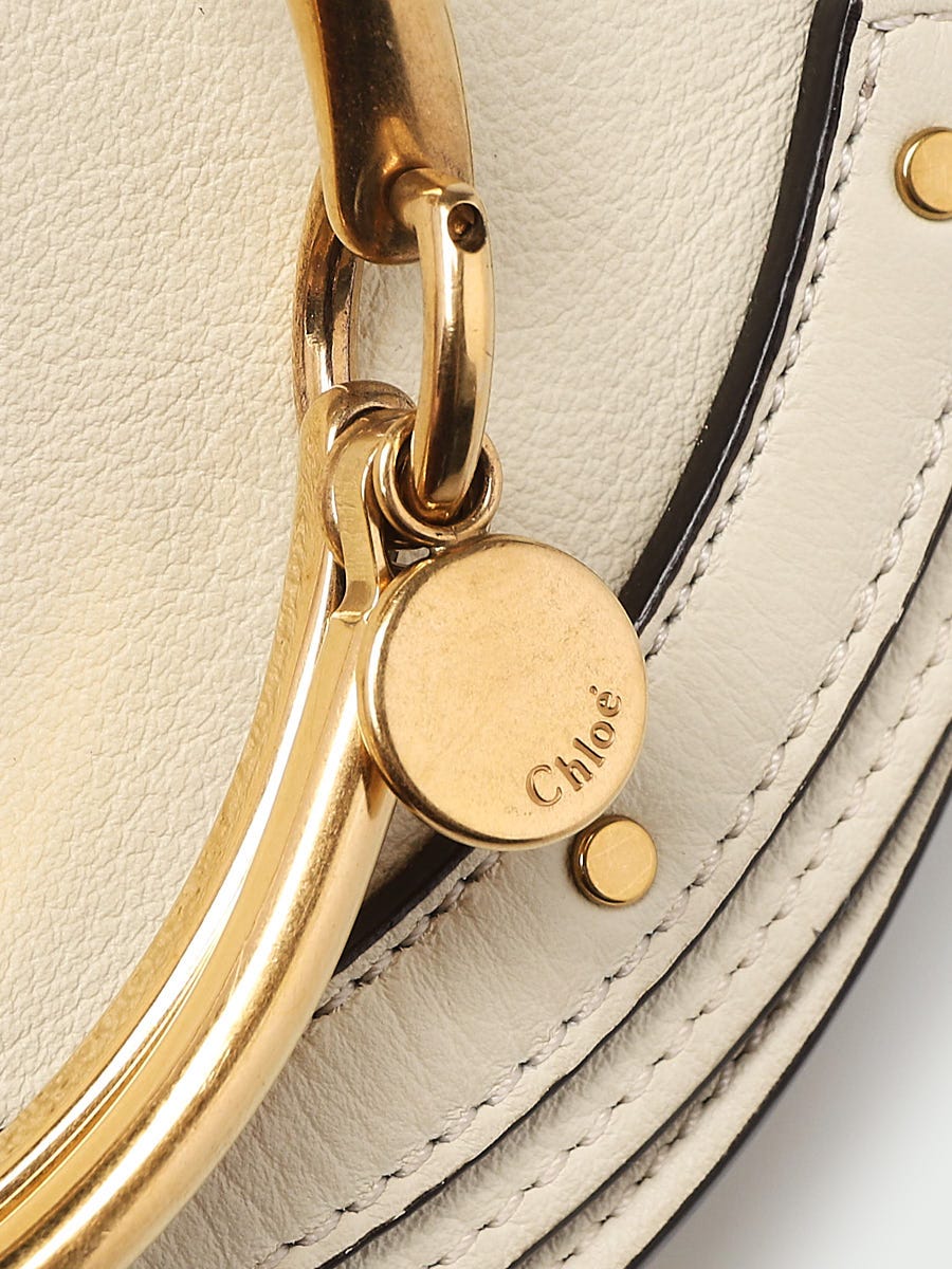 Chloé Medium Nile Bracelet Bag - White Crossbody Bags, Handbags