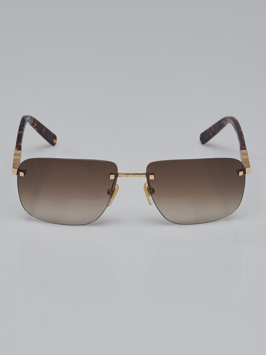 Sell Louis Vuitton Attitude Pilote Sunglasses - Brown