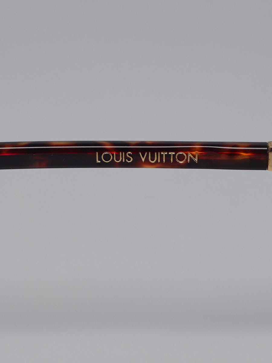 LOUIS VUITTON Attitude Pilote Sunglasses Azur 48209