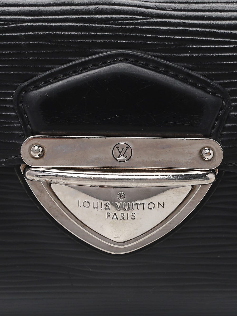 Louis Vuitton Black Electric Epi Leather Joey Wallet at 1stDibs