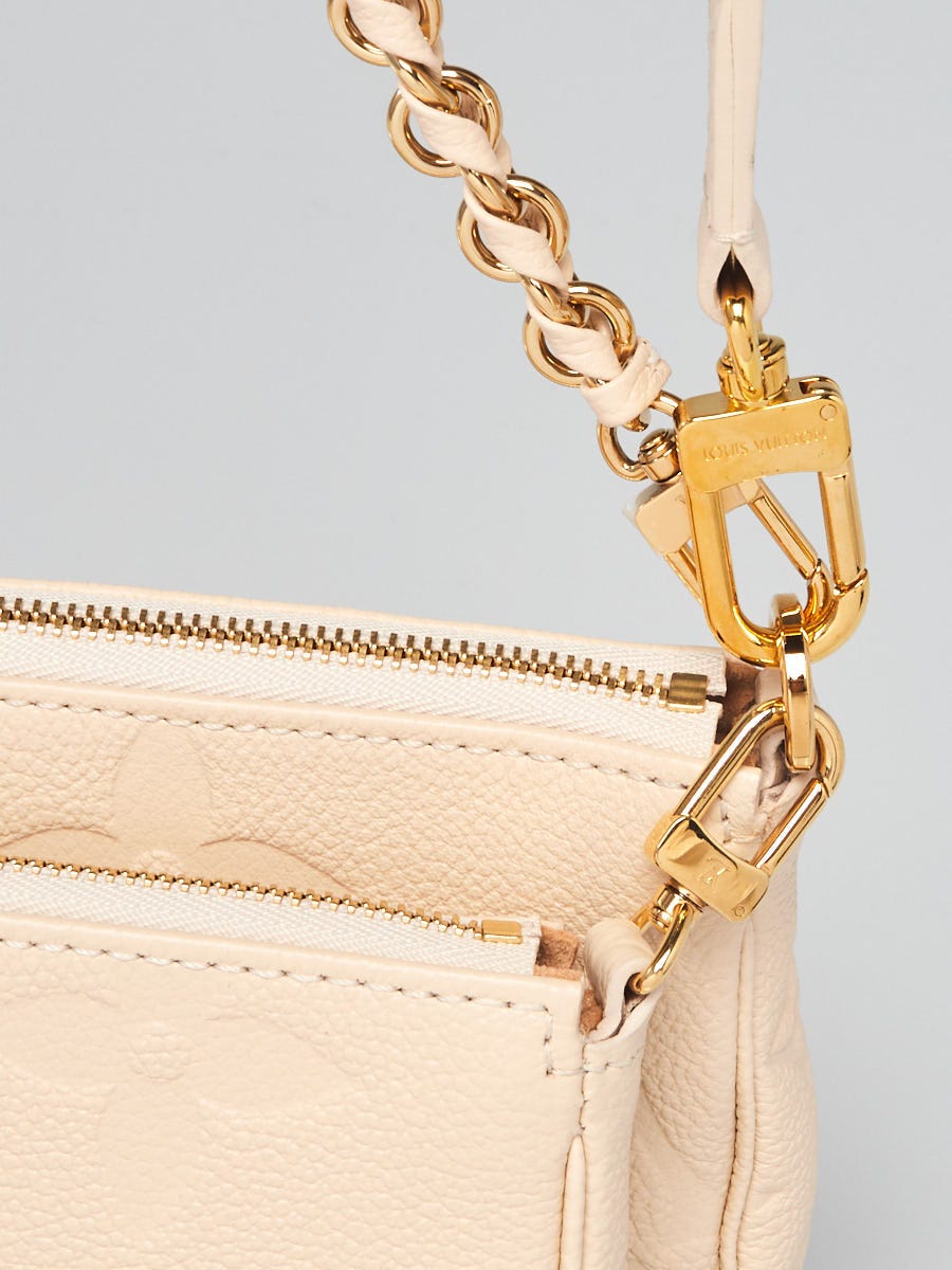 Louis Vuitton Multi Pochette Empreinte Cream - LVLENKA Luxury Consignment