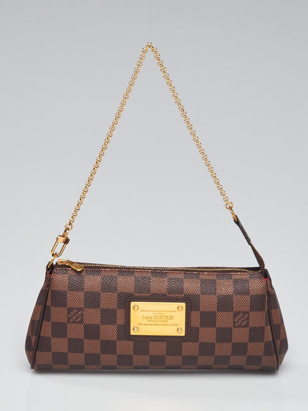 Louis Vuitton Damier Canvas Eva Clutch Bag