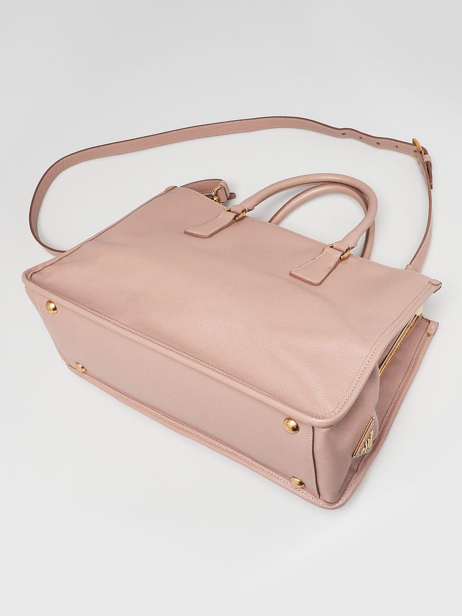 Prada, Bags, Prada Cammeo Small Saffiano Lux Leather Bag