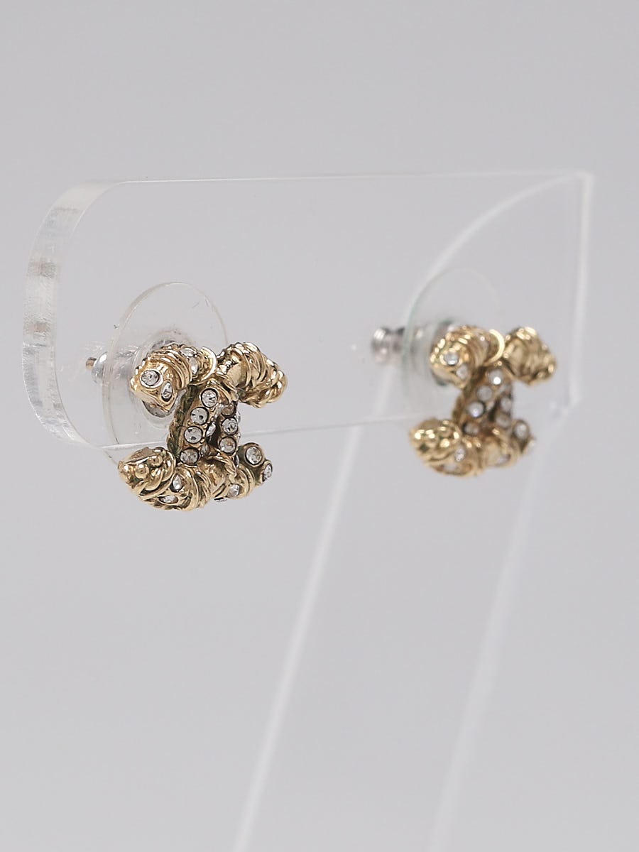 Cc earrings Chanel Gold in Metal - 29574655