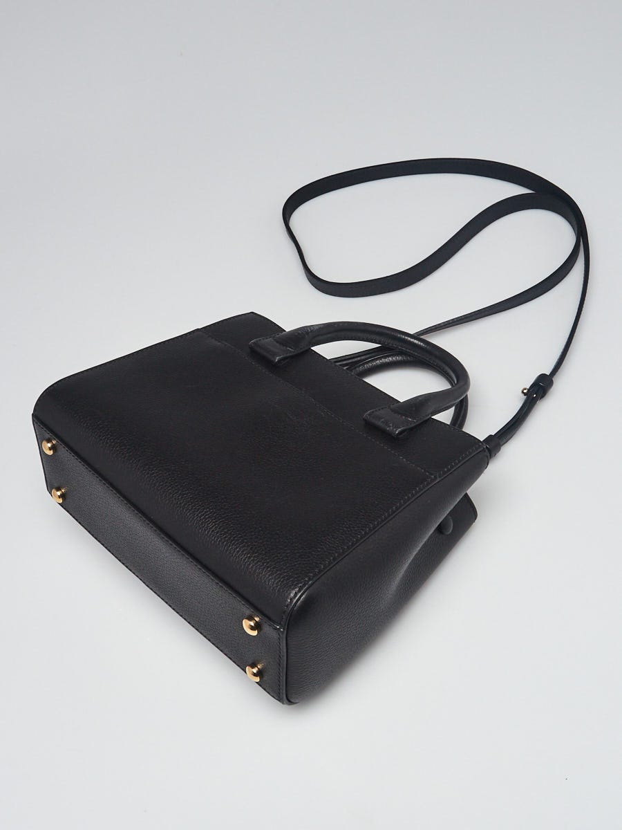 Chanel Black Grained Calfskin Leather Neo Executive Mini Tote Bag - Yoogi's  Closet