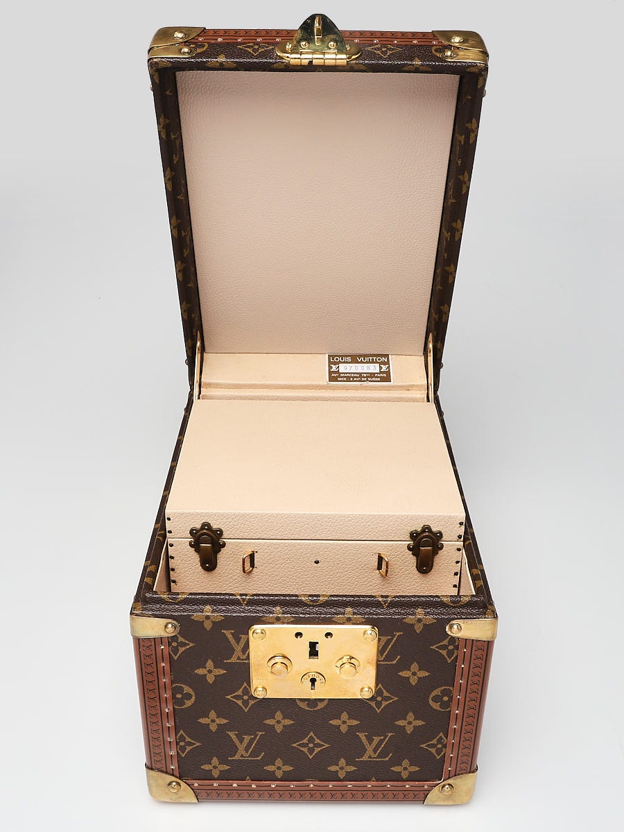 Louis Vuitton Brown Monogram Canvas Boite Flacons Beauty Case at 1stDibs
