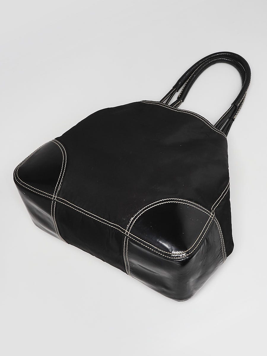 Prada Black Tessuto Easy Nylon Tote Bag | Yoogi's Closet