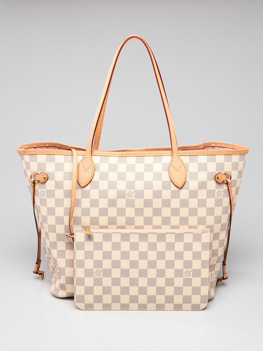 Louis Vuitton Damier Azur Canvas Neverfull MM Bag | Yoogi's