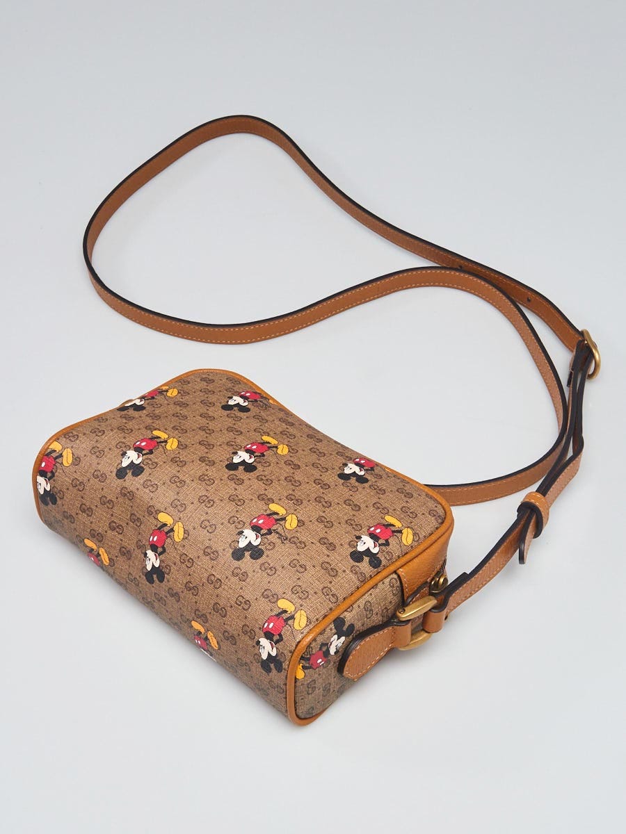 NWT!* Disney x Gucci Monogram Mickey Canvas 2020 Limited Edition Handbag.  New