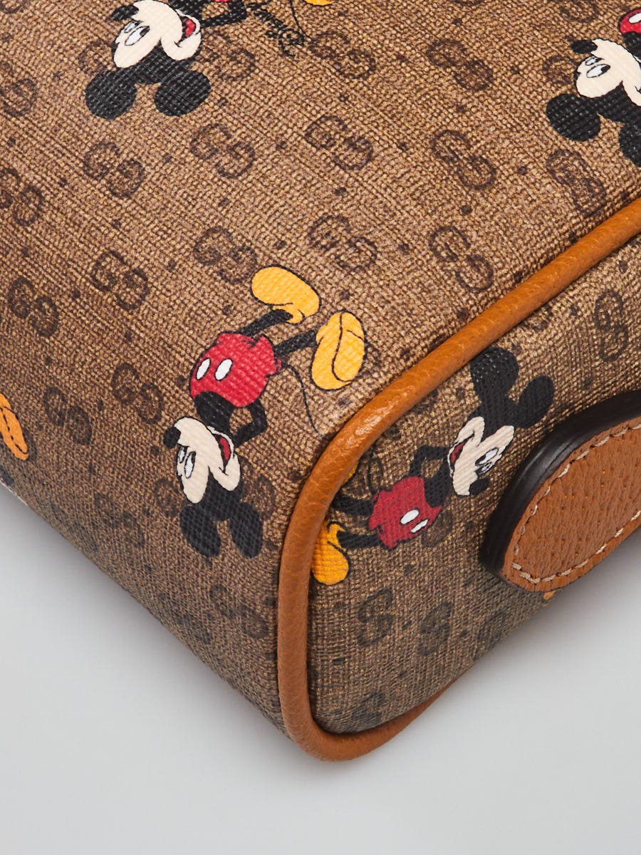 Gucci x Disney Micro GG Canvas Mickey Mouse Pochette (SHF-22811) – LuxeDH