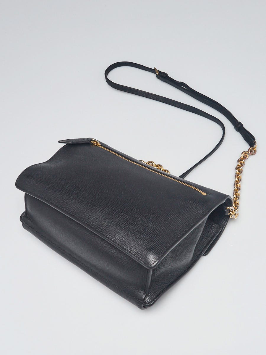 Burberry Black Leather Macken Crossbody Bag | Yoogi's Closet