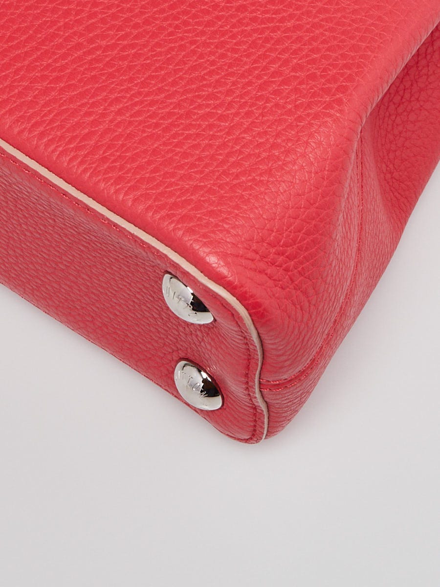 Louis Vuitton Capucines Pink Leather ref.171159 - Joli Closet