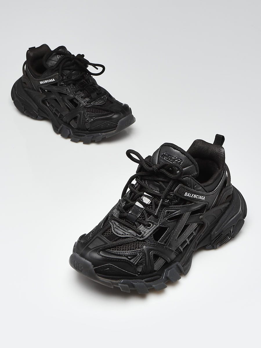 Speed cloth high trainers Balenciaga Black size 42 EU in Cloth  32304487