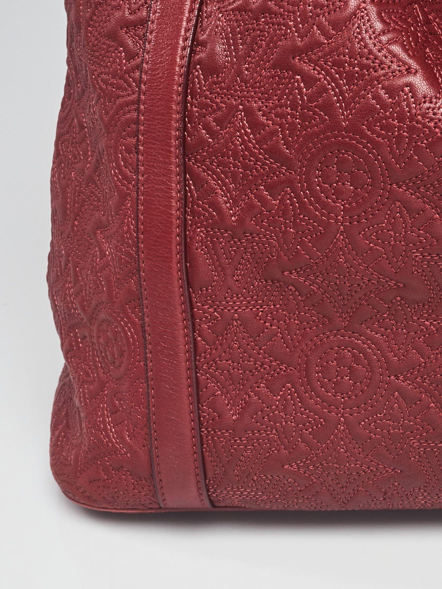 Louis Vuitton Antheia Ixia Handbag Python PM Red 2318851