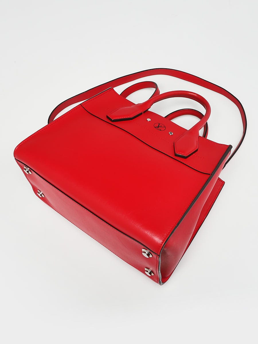 Louis Vuitton Red Leather City Steamer Bag Louis Vuitton | The Luxury Closet
