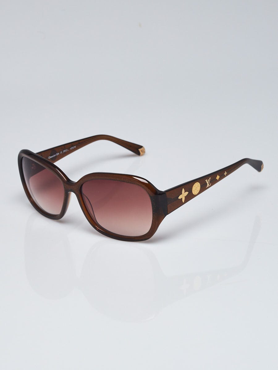 Louis Vuitton, Accessories, Authentic Louis Vuitton Monogram Honey  Speckling Frame Obsession Sunglasses