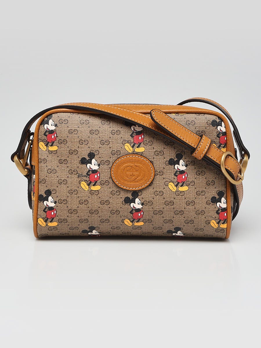 mistress excel job Gucci x Disney Brown GG Coated Canvas Mickey Mouse Mini Crossbody Bag -  Yoogi's Closet