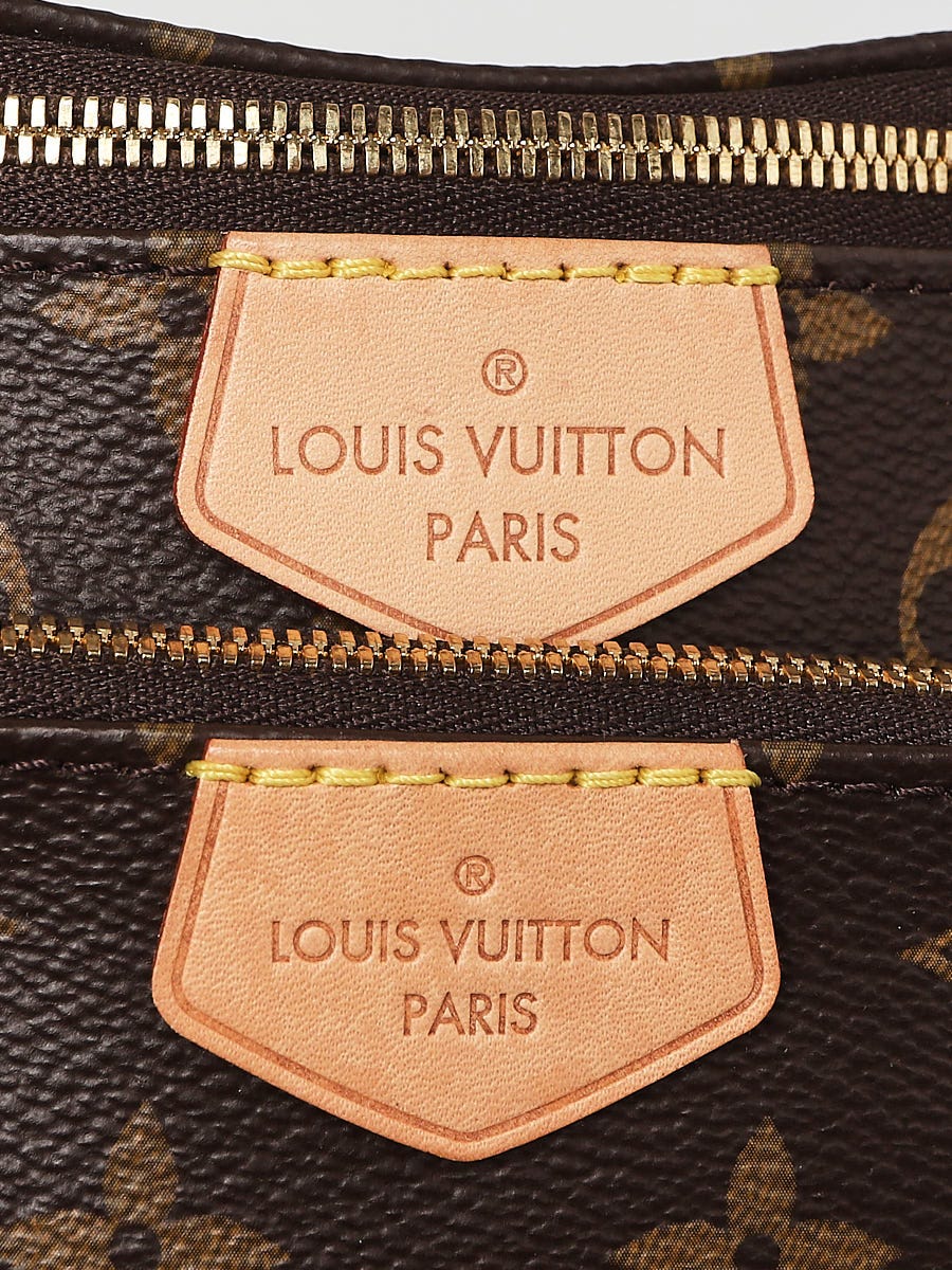 Light Tan Leather Strap with Yellow Stitching for Louis Vuitton