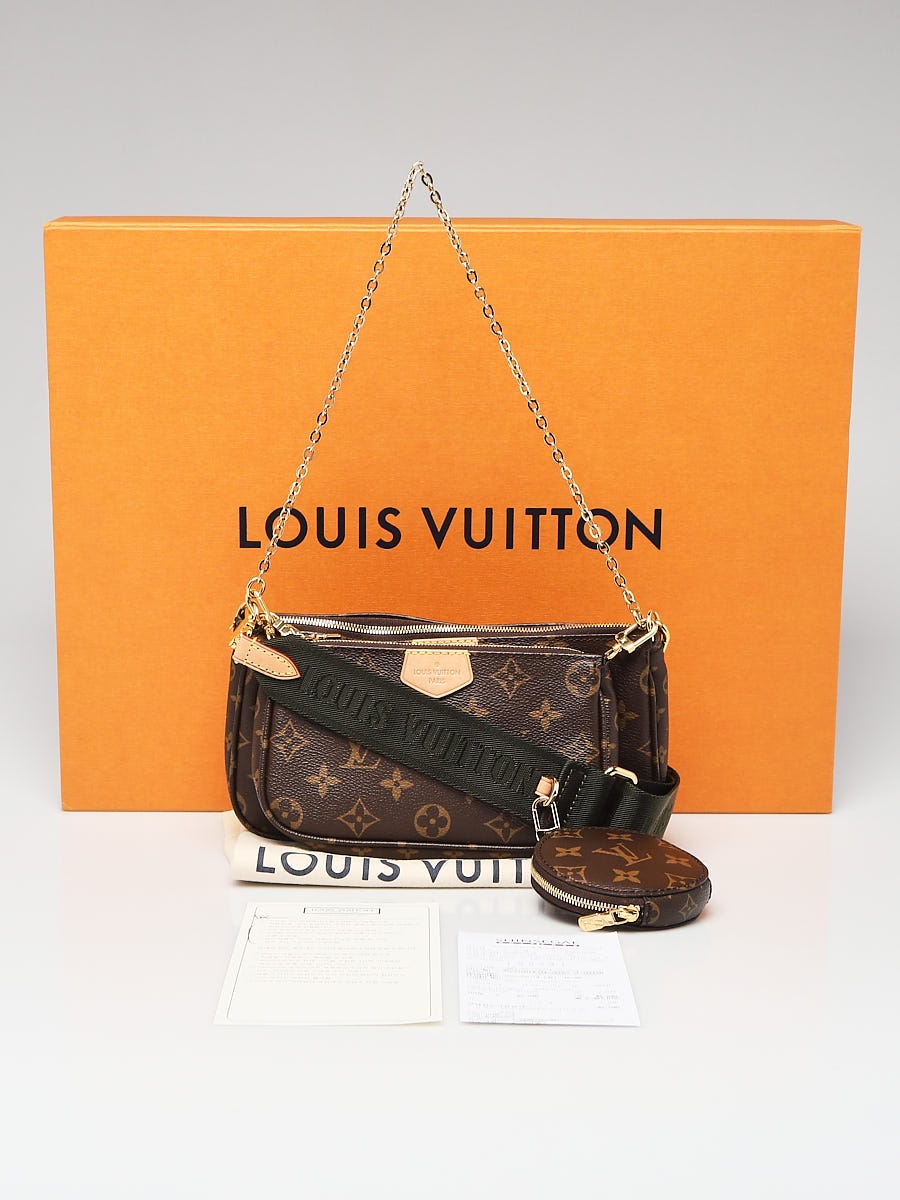 Louis Vuitton Ultra Rare Black Multi Pochette Accessories