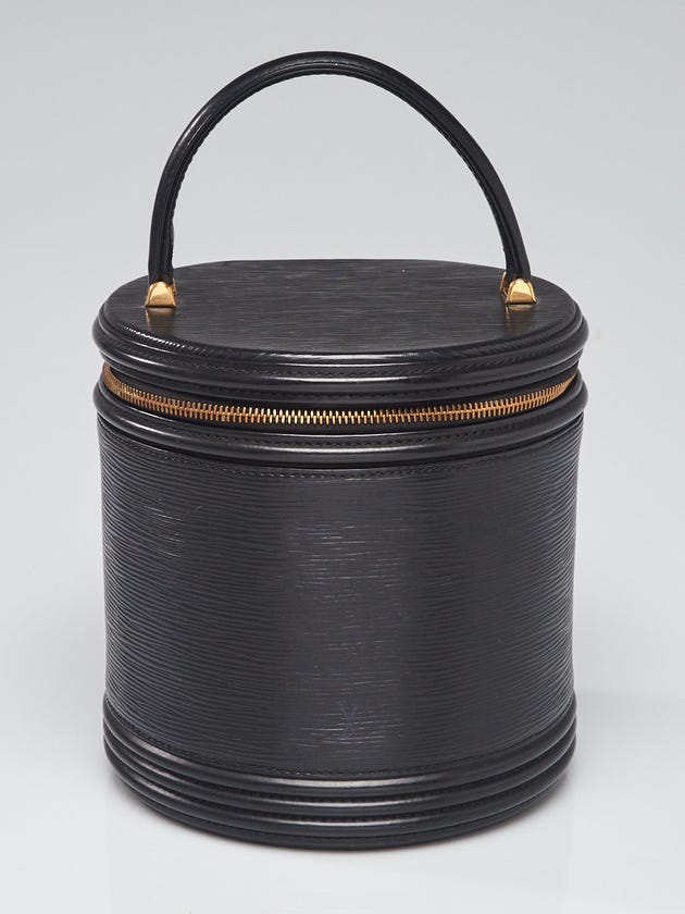 Louis Vuitton Black Epi Leather Cannes Bag