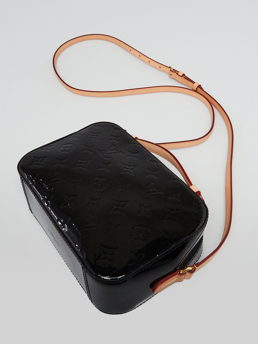 Louis Vuitton Black Monogram Vernis Santa Monica Clutch Bag - Yoogi's Closet