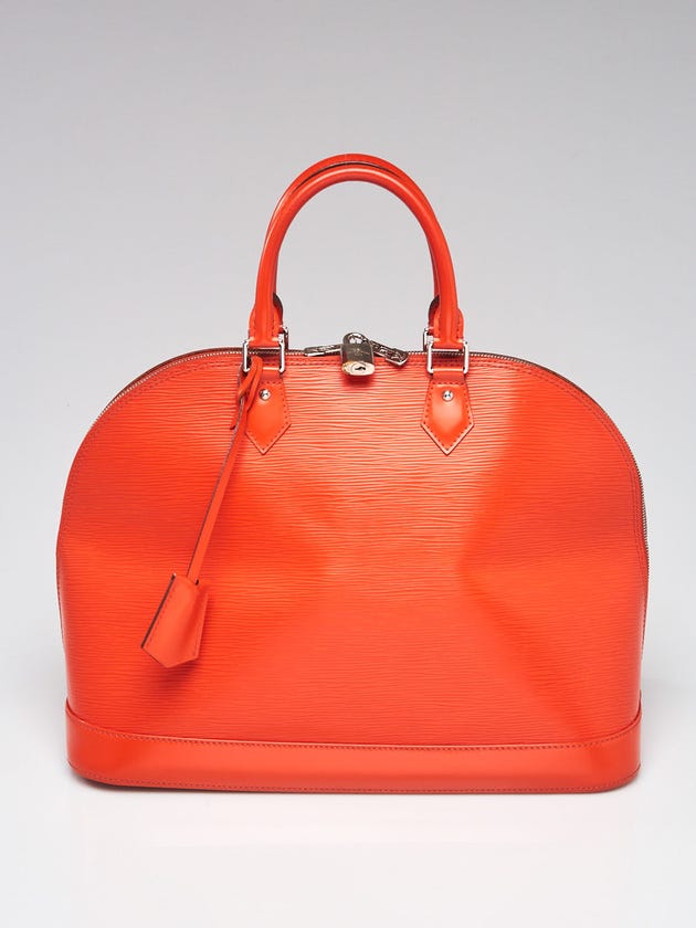 Louis Vuitton Piment Epi Leather Alma MM Bag