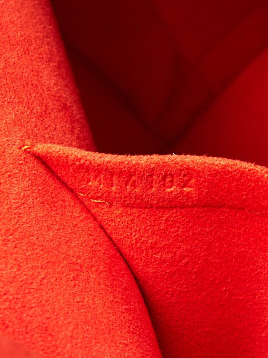 Louis Vuitton Epi Alma MM Orange Pony-style calfskin ref.734520