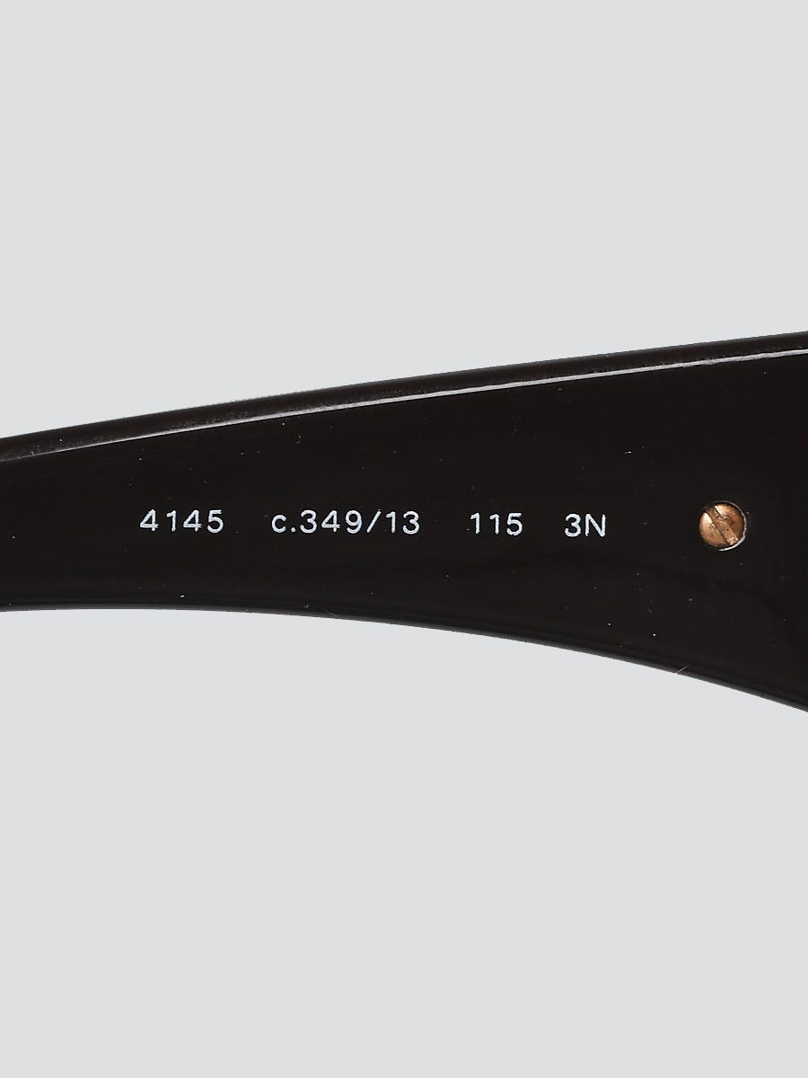 Chanel Brown Gradient Lens Rimless Shield CC Logo Sunglasses-4145