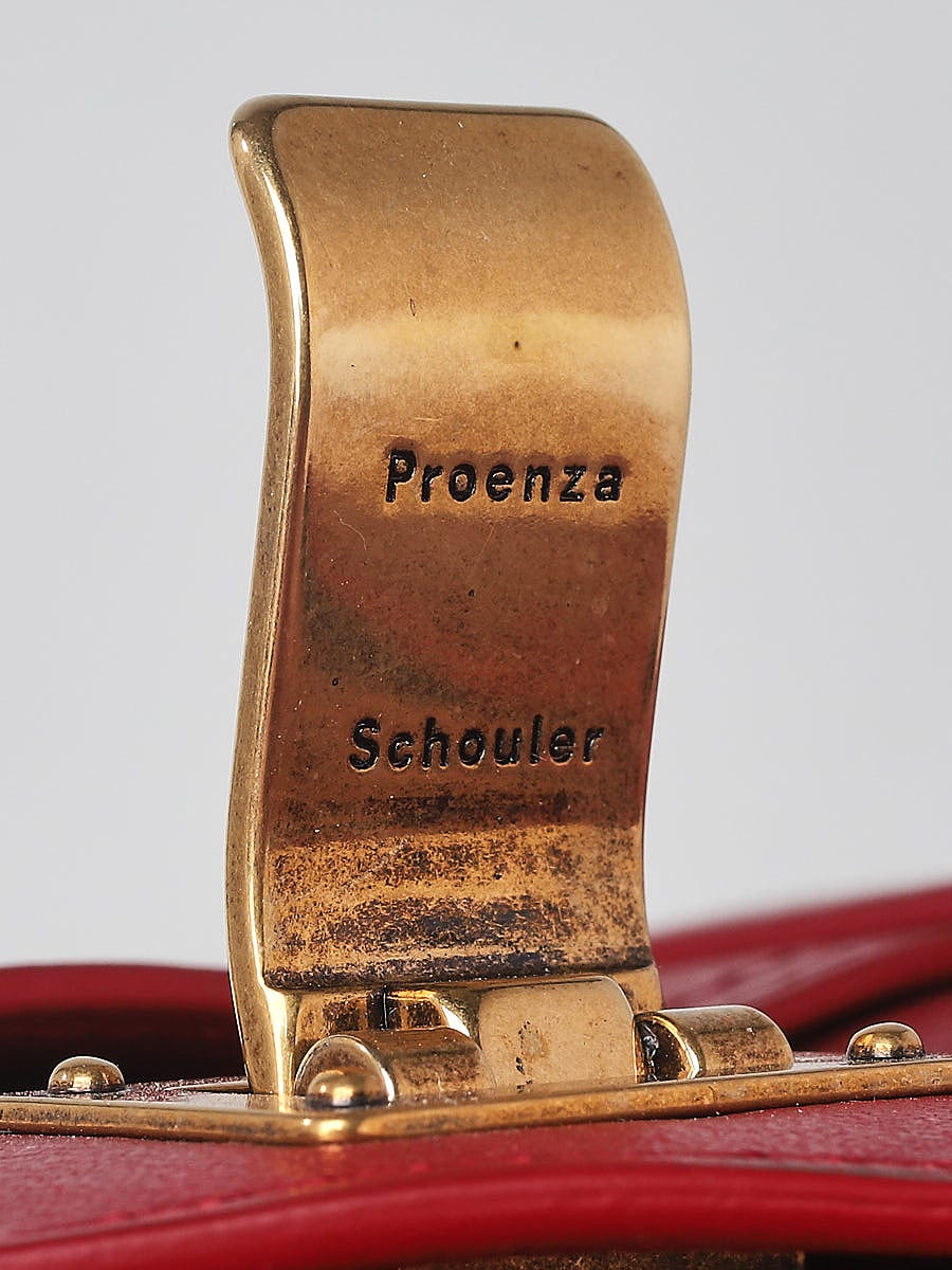 Proenza Schouler Red Leather PS1 Tote Bag | Yoogi's Closet