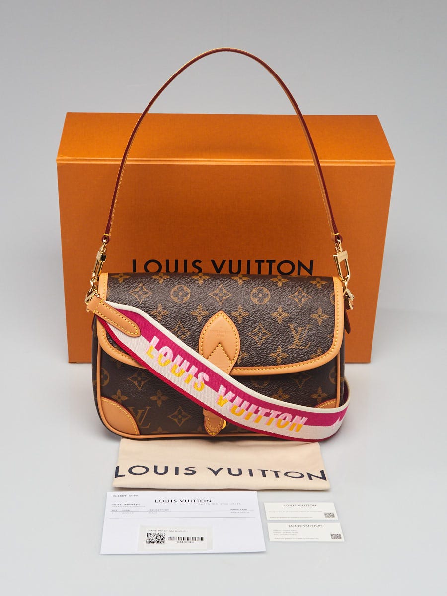 Louis Vuitton Monogram Canvas Black Diane Bag - Yoogi's Closet