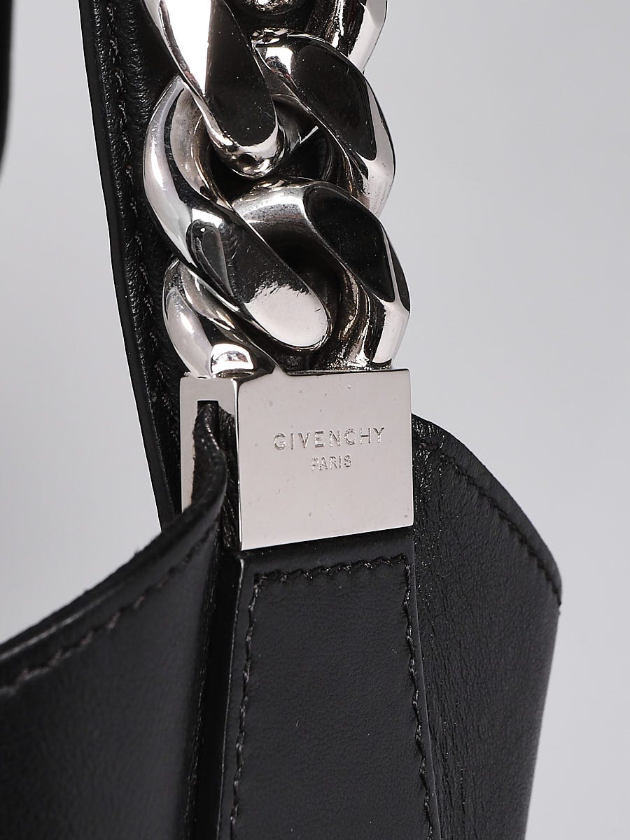 Givenchy Infinity Leather Chain Tote Bag in Black