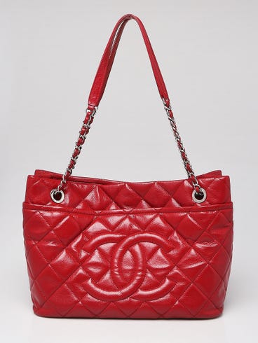 Red chanel tote bag Clearance