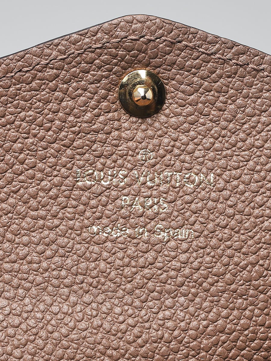 Louis Vuitton Mastic Monogram Empreinte Sarah Wallet