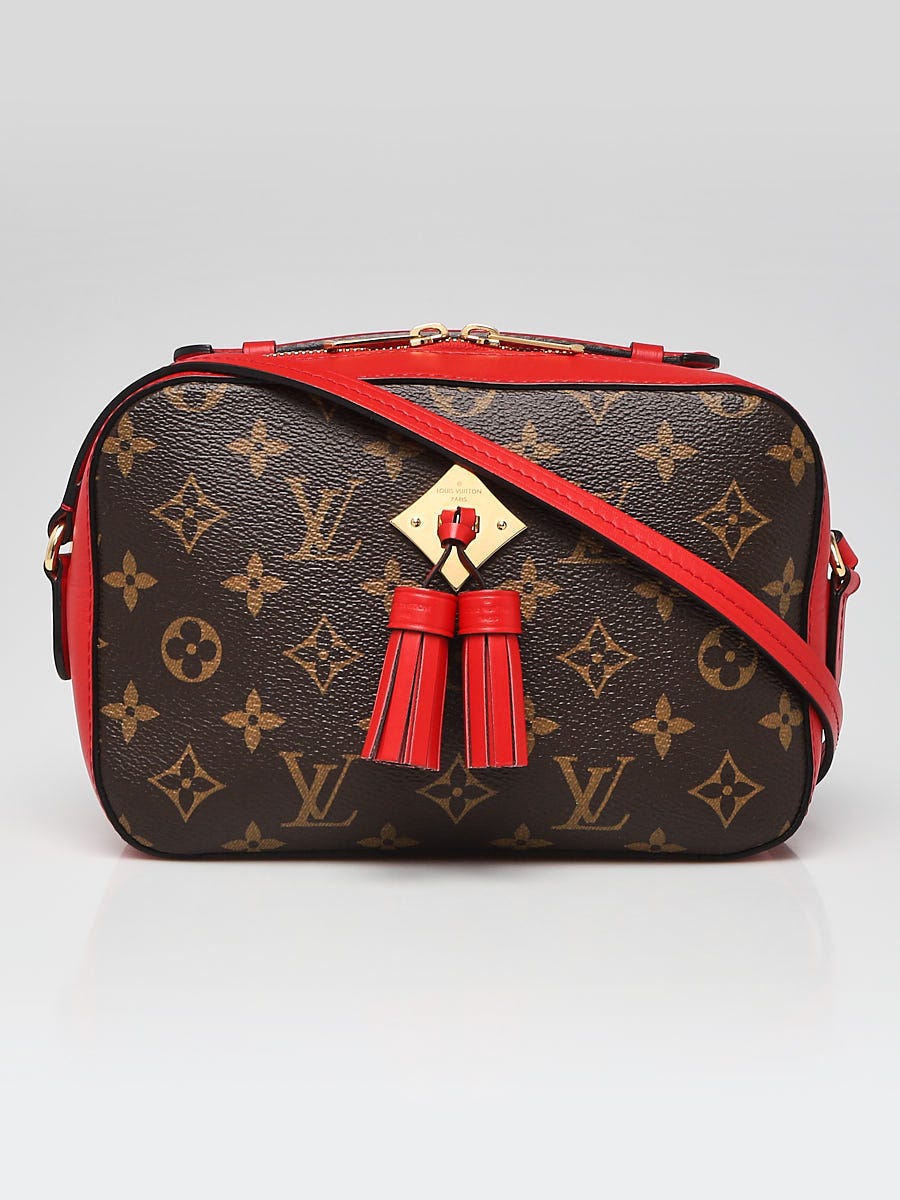 Pre-Loved) Louis Vuitton Saintonge Monogram Coquelicot Bag