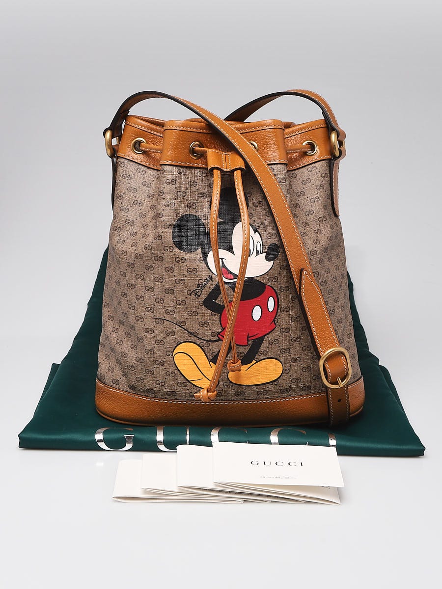 Gucci Disney Mickey Mouse Shoulder Bag (Outlet) Printed Mini GG