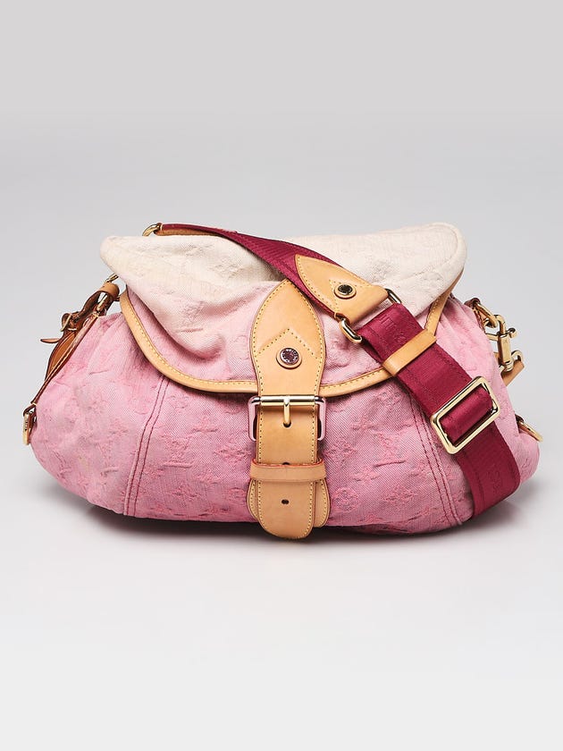Louis Vuitton Fauviste Monogram Denim Sunshine NM Bag